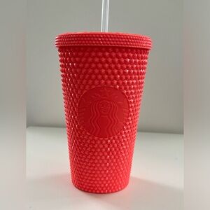 Starbucks Neon Pink Sudded Grande tumbler